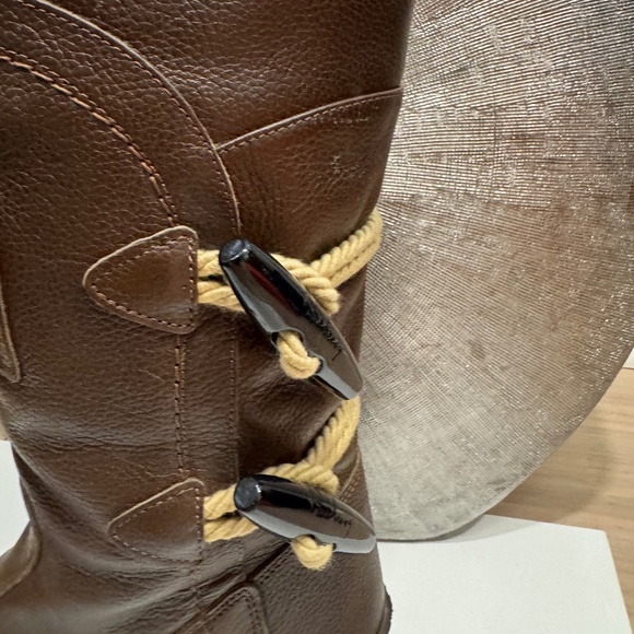Burberry Leather Boots - Picture 7 of 8